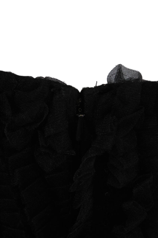 Zac Posen Womens Sequin Textured Strapless Sweetheart Jumpsuit Black Size 6