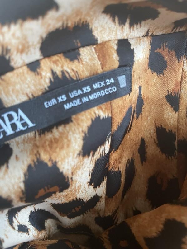 Zara Leopard Dress Size SX