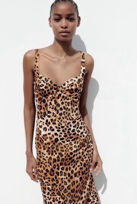 Zara Leopard Dress size SX
