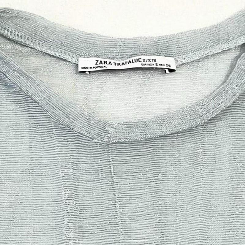 Zara Mesh Top Size S