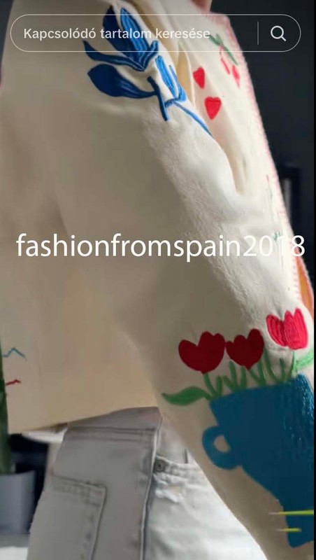 ZARA NEW WOMAN FLORAL EMBROIDERED JACKET ECRU S M L 4786/206/712