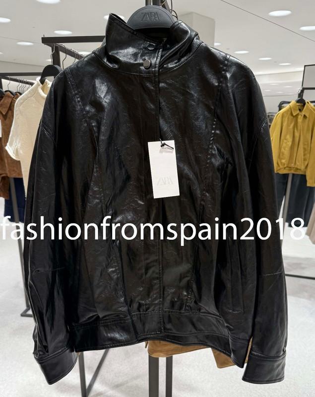 ZARA NEW WOMAN ZW COLLECTION BOMBER JACKET BLACK XS-XL 3548/251/800