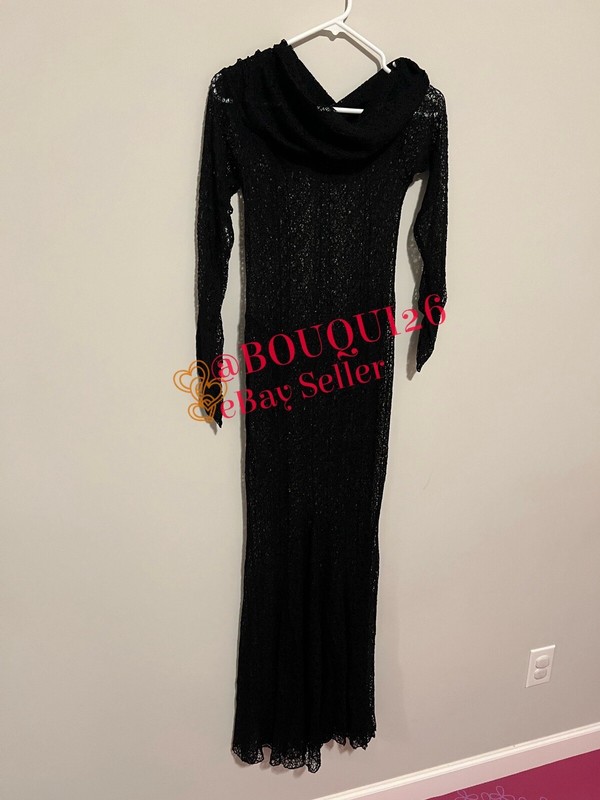 ZARA NEW WOMAN ZW COLLECTION OFF-THE-SHOULDER LACE DRESS BLACK REF: 4437/273