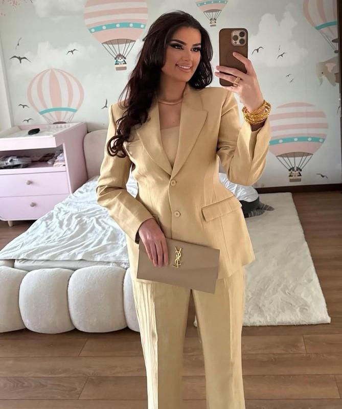 ZARA WOMAN NWT SS25 ZW COLLECTION OVERSIZE BLAZER GOLDEN JACKET 2731/058/303