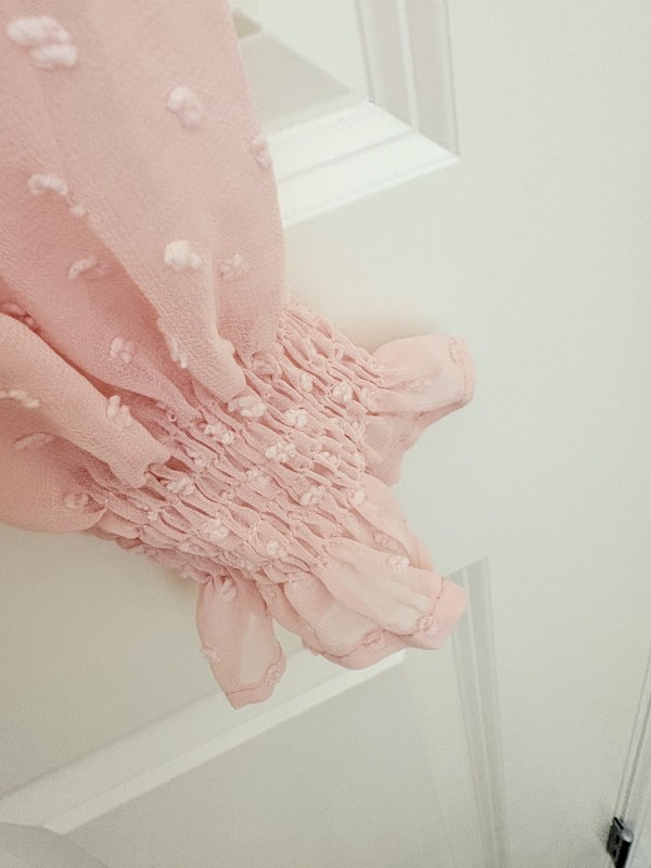 Zeagoo Women's Pink Size S One-Piece Bodysuit Shear Sleeves NWT