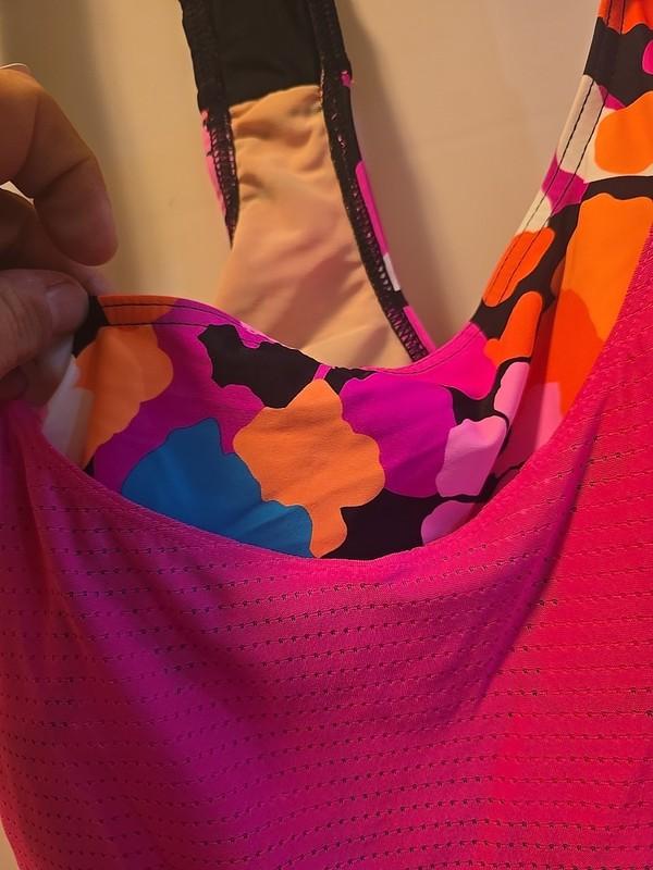 Zeroexposur Sun Smart Wide Strap 2-in-1 Tankini Size 3X 59.00 Retail NWT