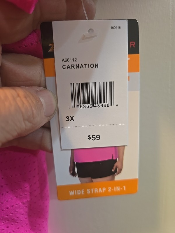 Zeroexposur Sun Smart Wide Strap 2-in-1 Tankini Size 3X 59.00 Retail NWT