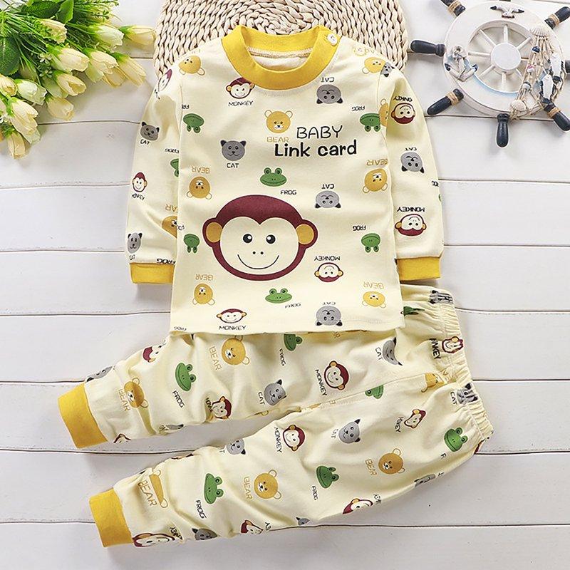 24M Boy's Clothing Toddler T Shirts 2Pcs Kids Boys Crewneck Sweatshirts Pants Set For Fall Winter Spring Outfits