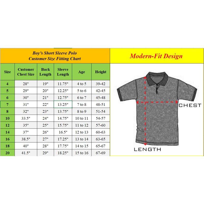 3-Pack Boys School Uniform Polo (Little Boys & Big Boys)