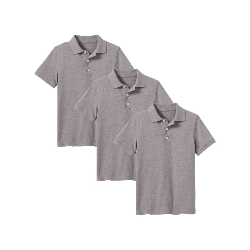 3-Pack Boys School Uniform Polo (Little Boys & Big Boys)