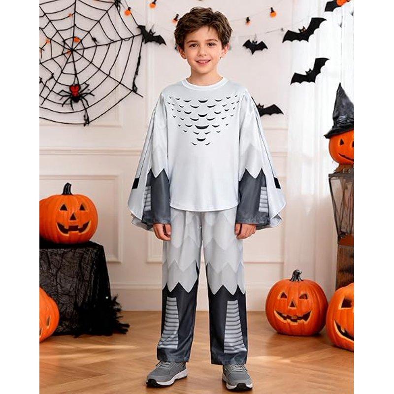 99-Nights In The Forest Costume Owl Animal Halloween Cosplay Outfit For Ages 5-12 Years Kids