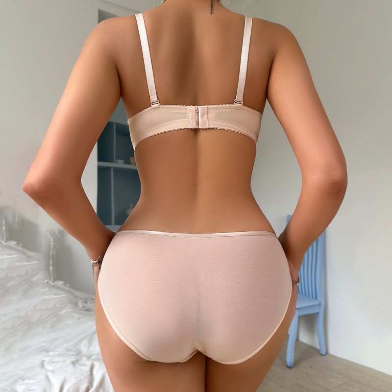 Aloohaidyvio Clearance Bra And Panty Sets For Women Seamless Bralettes Lingerie Sexy Sets Comfortable Sports V Neck Bras Panty Thongs Sets