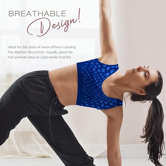 Alyce Ives Intimates Girls Sports Bra Preteen & Junior Training Bra XL Dot Prints & Solids 6 Pack