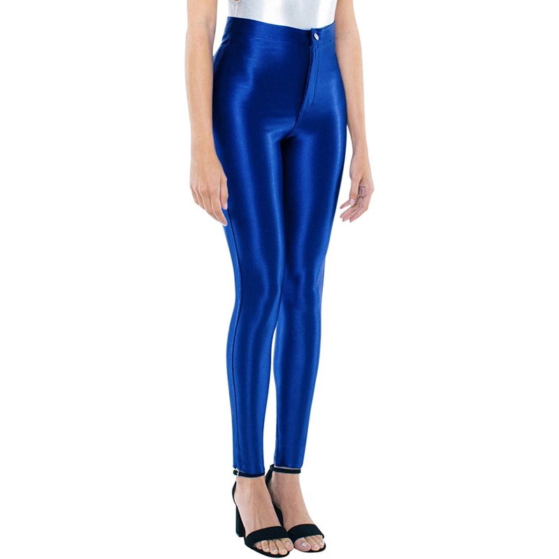 American Apparel Women's The Disco Pant Midnight Navy Medium