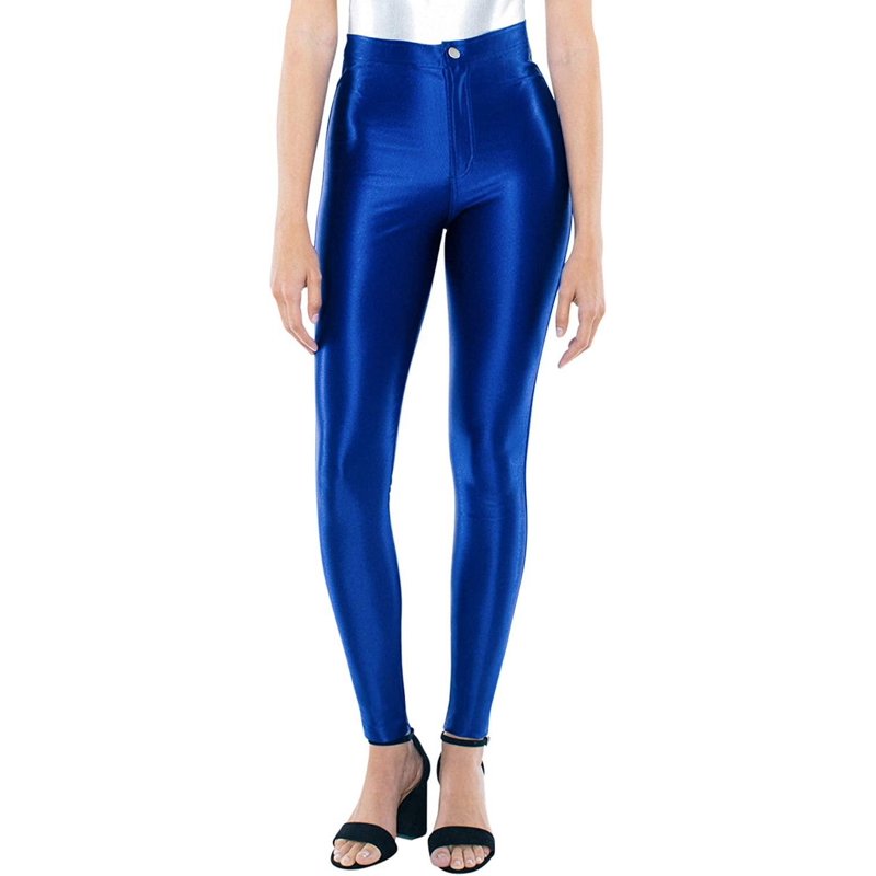 American Apparel Women's The Disco Pant Midnight Navy Medium