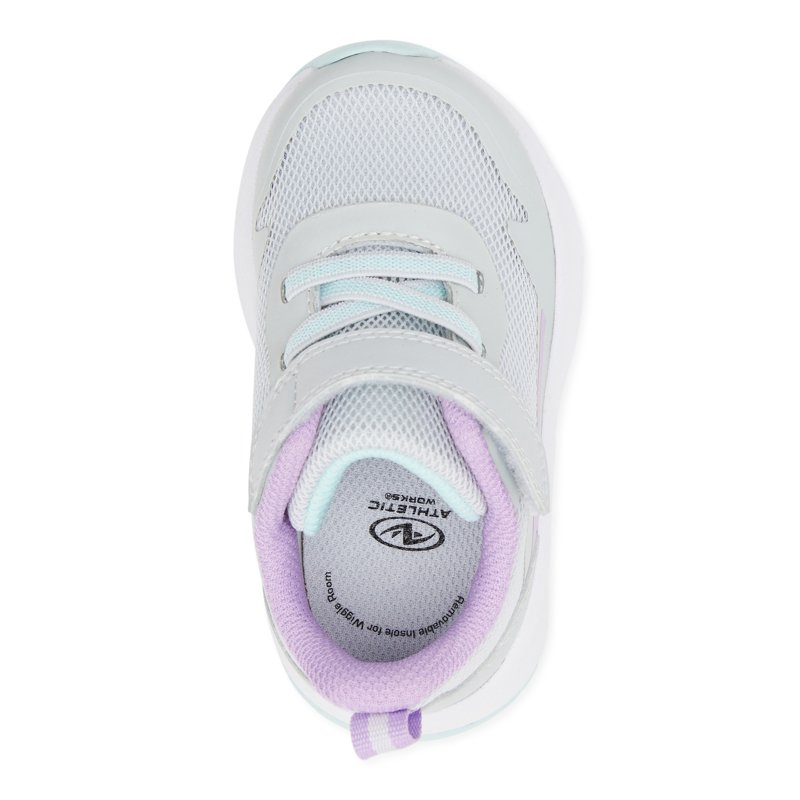 Athletic Works Baby Girl Mesh Jogger Sneakers