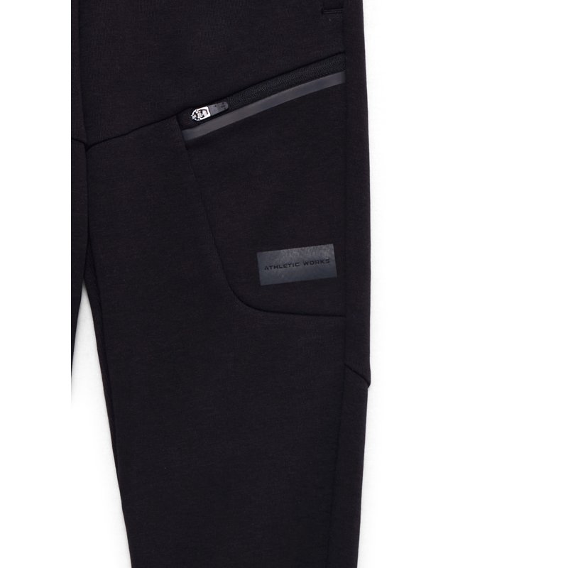 Athletic Works Boys Double Knit Jogger Pants Sizes 4-18 & Husky