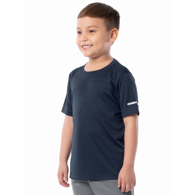 Athletic Works Boys Short Sleeve Core Active T-Shirt Sizes 4-18 & Husky