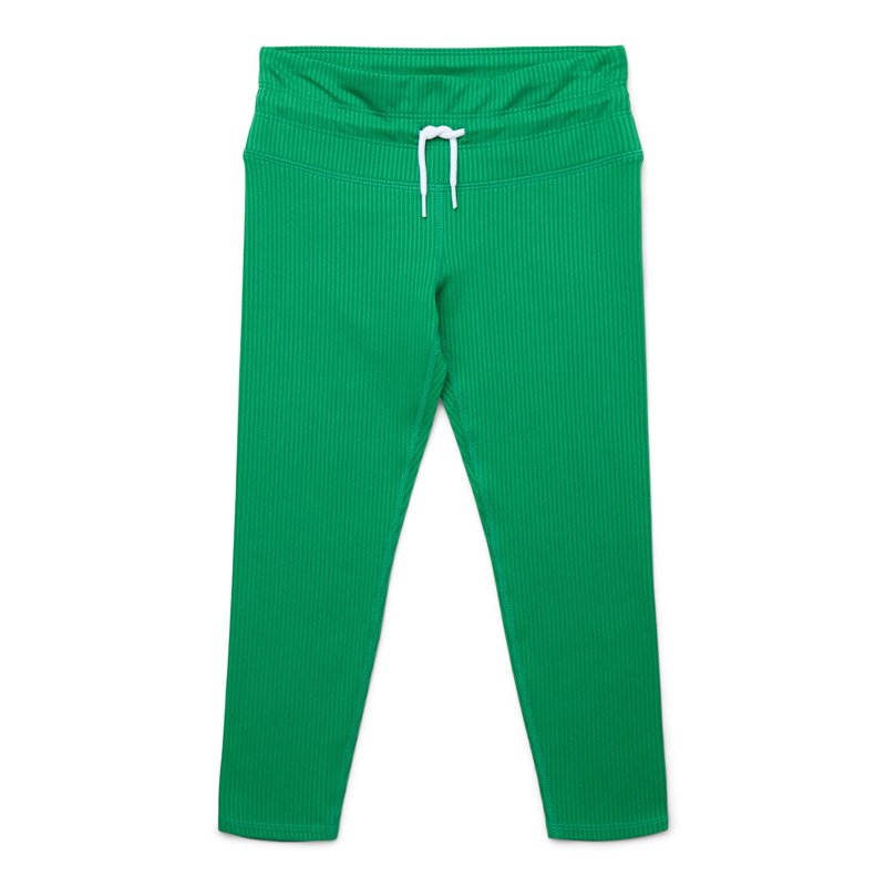 Athletic Works Girls Ribbed Drawstring Leggings Sizes 4-18