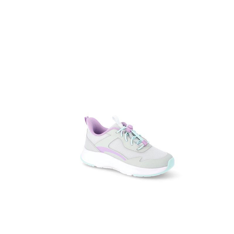 Athletic Works Little and Big Girls Bungee Mesh Jogger Sneakers