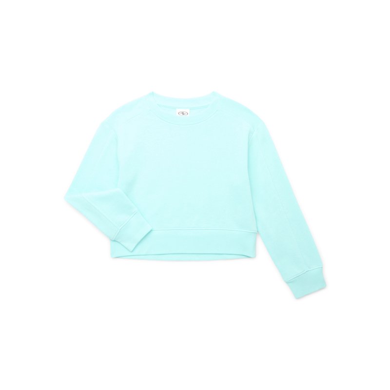 Athletic Works Little and Big Girls Fleece Sweatshirt Sizes 4-18 & Plus