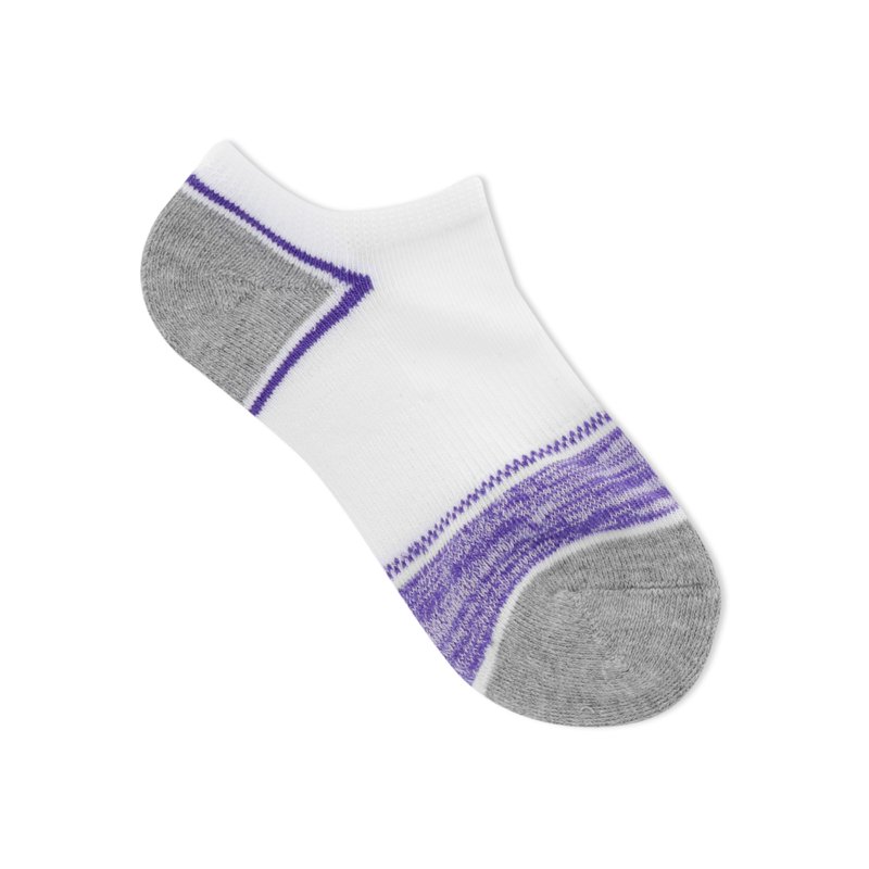 Athletic Works No Show & Liner Moisture Wicking Durable Stretchy Solid Ribbed Socks (Little Girls Or Big Girls) 10 Pack