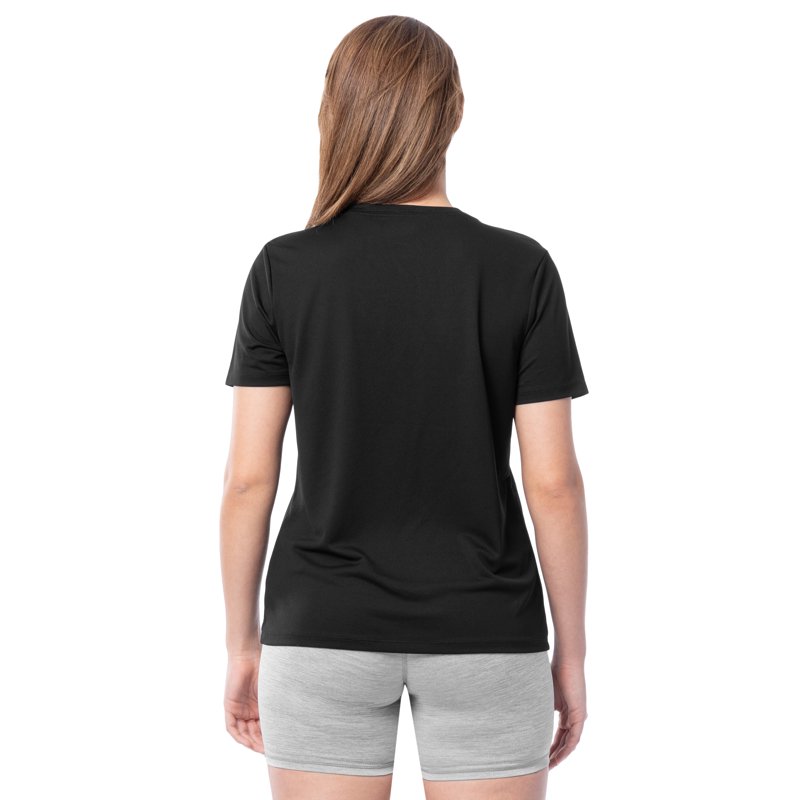 Athletic Works Women's Active Texture Knit V-Neck Tee Sizes XS-XXXL