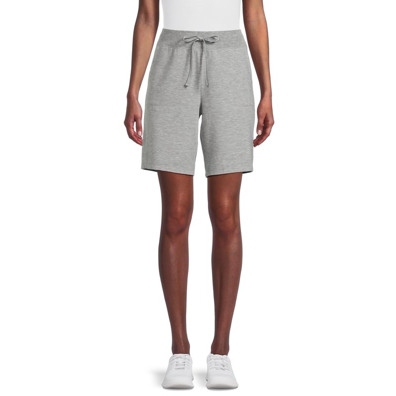 Athletic Works Women's French Terry Cloth Bermuda Shorts Sizes XS-4X