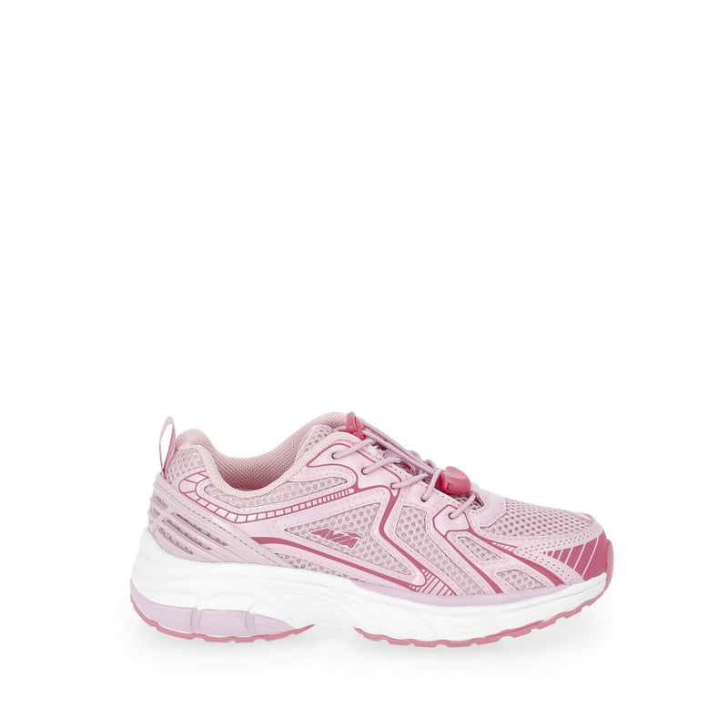 Avia Little And Big Girls Running Sneakers With Bungee Laces