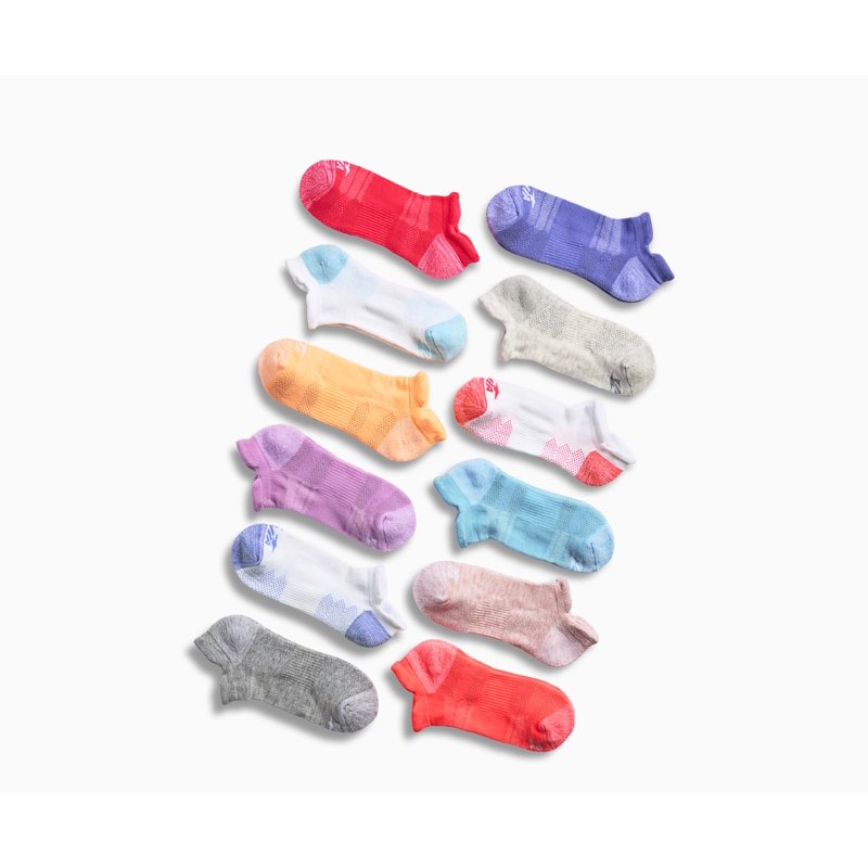 Avia Women's All Sport Athletic Cushion No Show Socks Stocking Stuffers 6-Pack