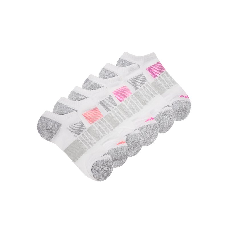 Avia Women's All Sport Athletic Cushion No Show Socks Stocking Stuffers 6-Pack