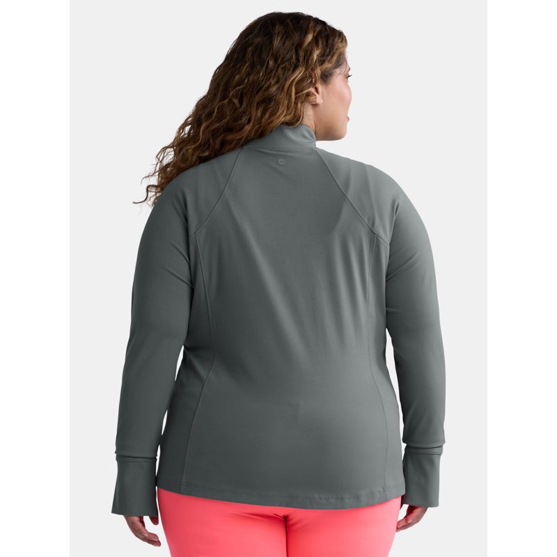 Avia Women's And Women's Plus SoftSculpt Zip-Up Active Jacket Sizes XS-4X