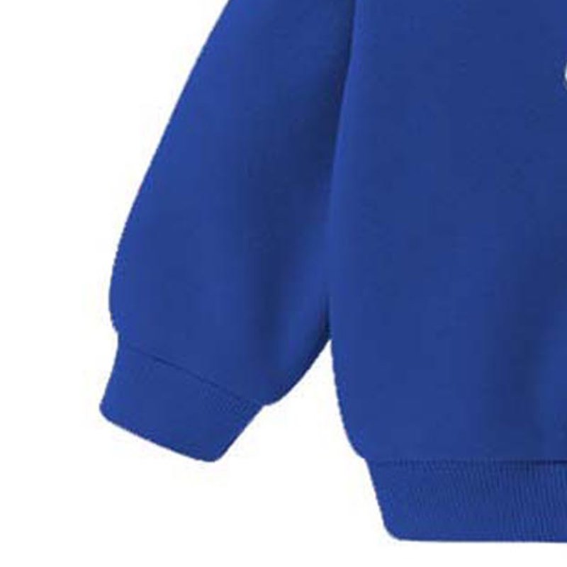 Baby Pullover Sweatshirt Deals Winter Kids Hoodies Boys Girls Hoody Children Pullover Outerwear Toddler Girl Tops Blue 2-3T