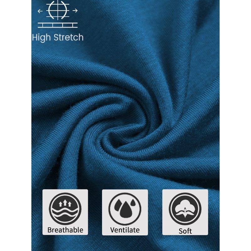 Beaisland Women’s Maternity Dress Short Sleeve Pleated Flowing Pregnancy Beach Dresses