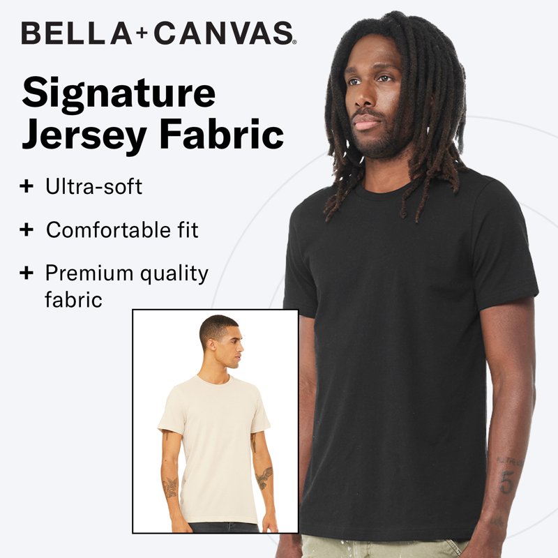 BELLA+CANVAS Youth Unisex Short Sleeve Crew T-Shirt For Crafting White Large
