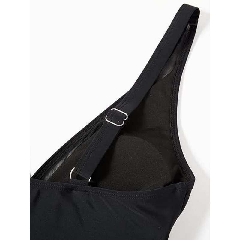 BERANMEY Floral Print Women Sexy Mesh Tummy Control One-Pieces Swimsuit For Women Push Up High Waisted One-pieces Swimwear Bathing Suit S-2XL