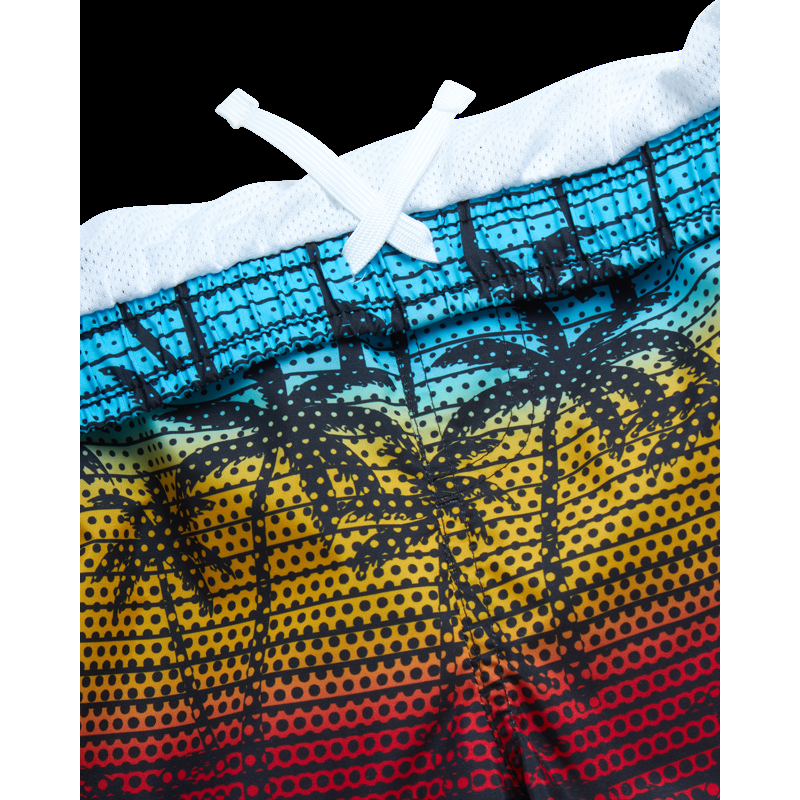 Big Chill Boys Swim Set - Boys Rash Guard Swim Set - UPF 50+ Rash Guard Long Sleeve Swim Shirt Board Short Swim Trunks (5-14)