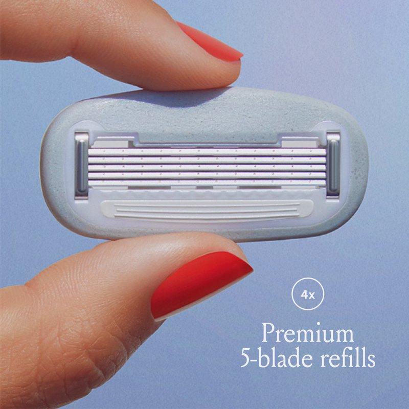 Billie Women’s Razor 5-Blade Razor Cartridge Refills 4 Ct