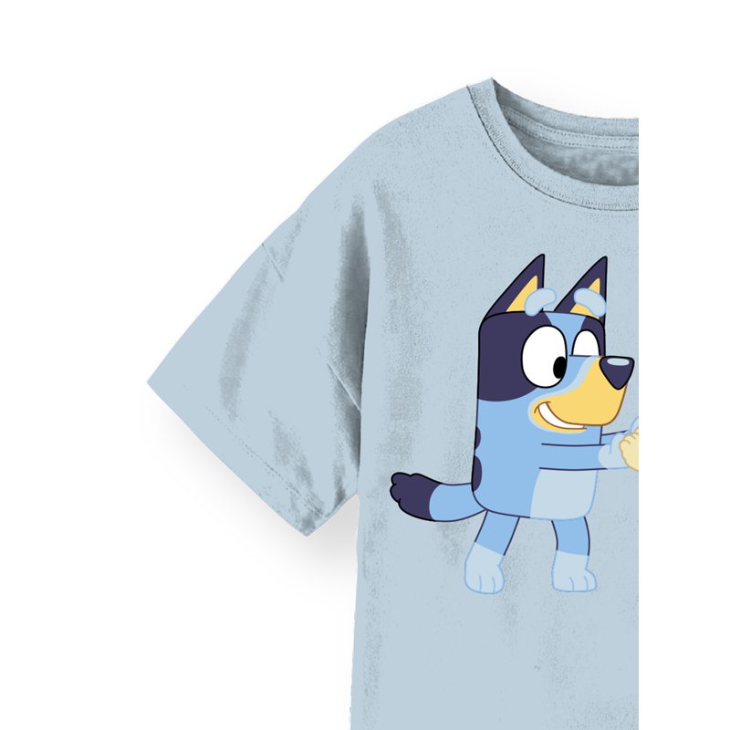 Bluey And Bingo Girls Short Sleeve Graphic T-Shirt Sizes 4-16