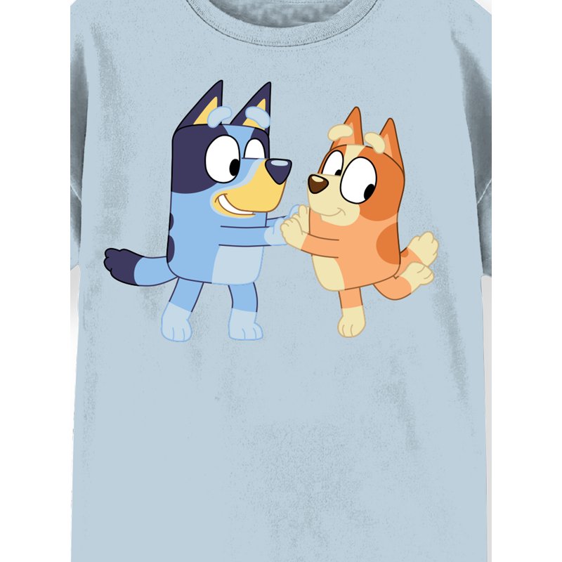 Bluey And Bingo Girls Short Sleeve Graphic T-Shirt Sizes 4-16