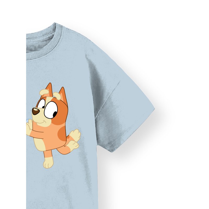 Bluey And Bingo Girls Short Sleeve Graphic T-Shirt Sizes 4-16