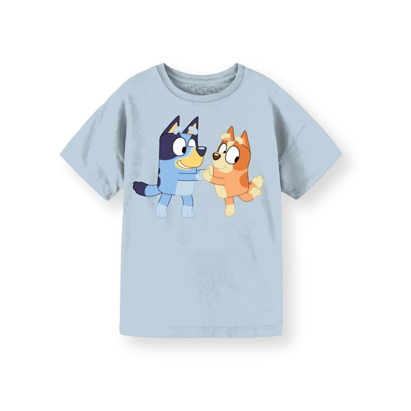 Bluey and Bingo Girls Short Sleeve Graphic T-Shirt Sizes 4-16