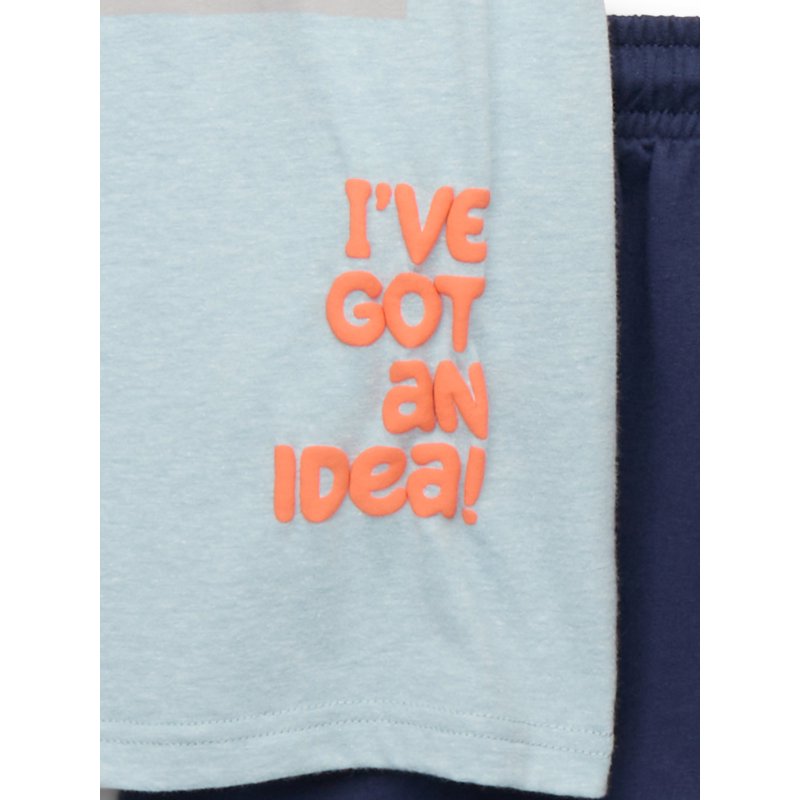 Bluey Boys' Short Sleeve Graphic Tee And Shorts Set 2-Piece Sizes 4-10