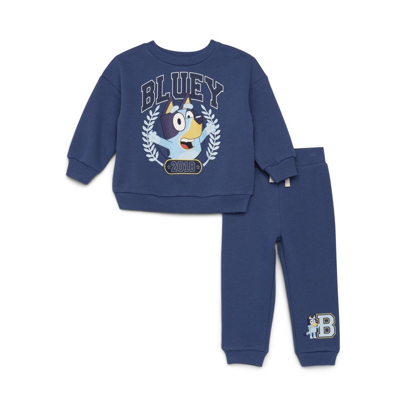 Bluey Toddler Girls Graphic Sweatshirt And Joggers Set 2-Piece Sizes 12M-5T