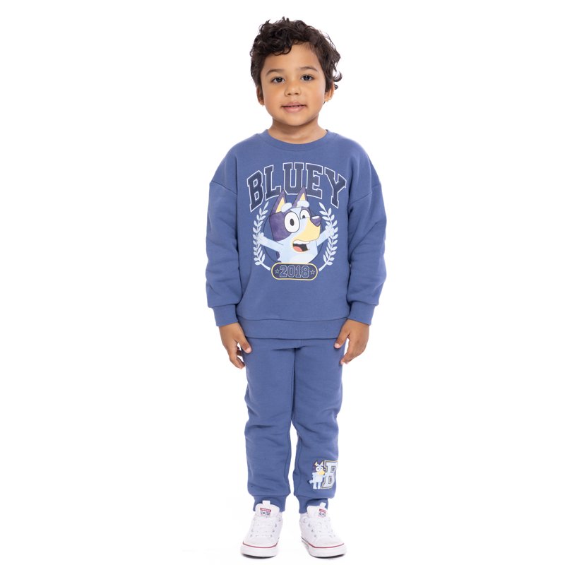 Bluey Toddler Girls Graphic Sweatshirt and Joggers Set 2-Piece Sizes 12M-5T