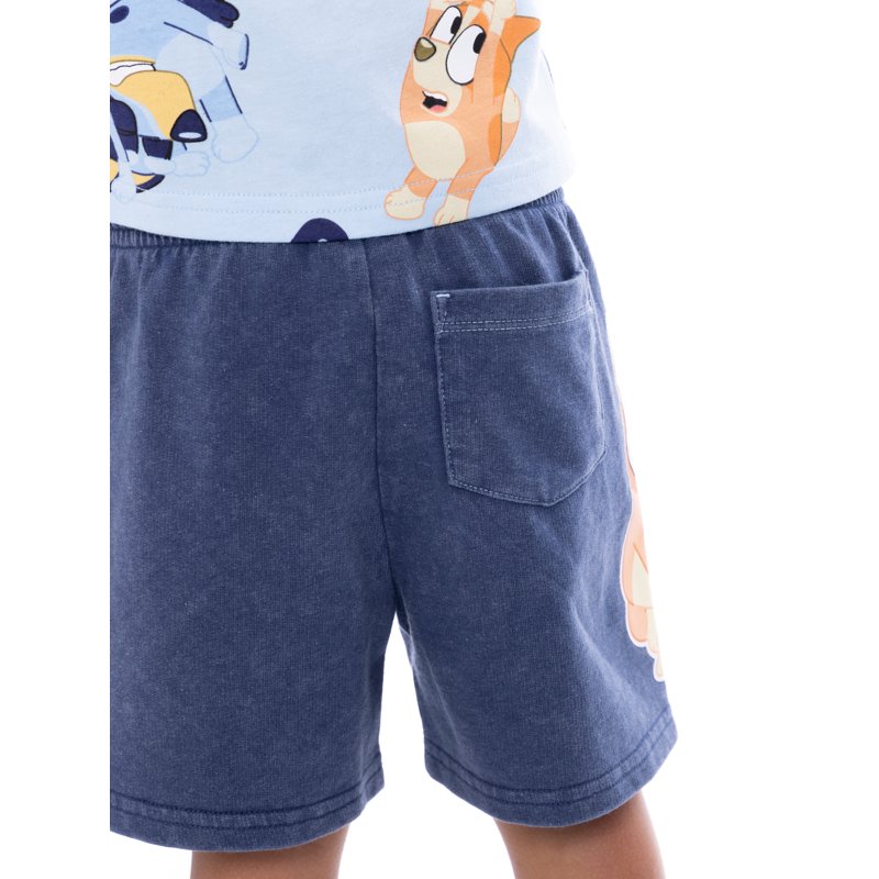 Bluey Toddler Graphic Tee And Shorts Set 2-Piece Sizes 12M-5T