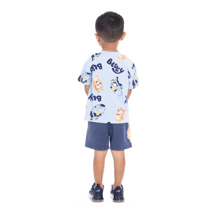 Bluey Toddler Graphic Tee And Shorts Set 2-Piece Sizes 12M-5T