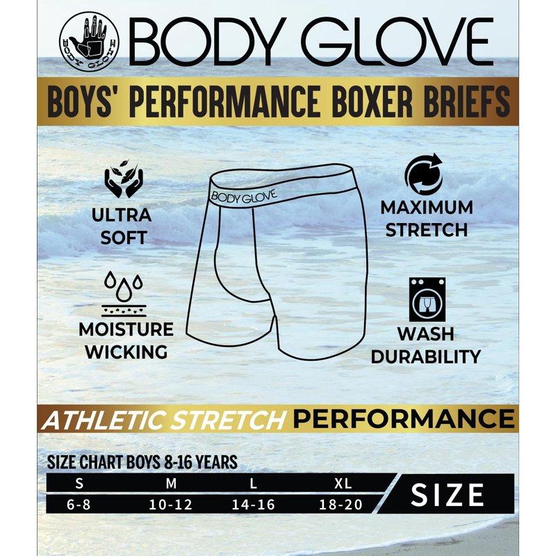 Body Glove Boys 5PK Gaming Prints & Solids Boxer Briefs