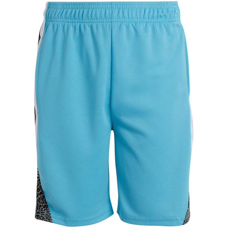 Boys’ Active Shorts – 4 Pack Athletic Performance Gym Shorts (8-18)