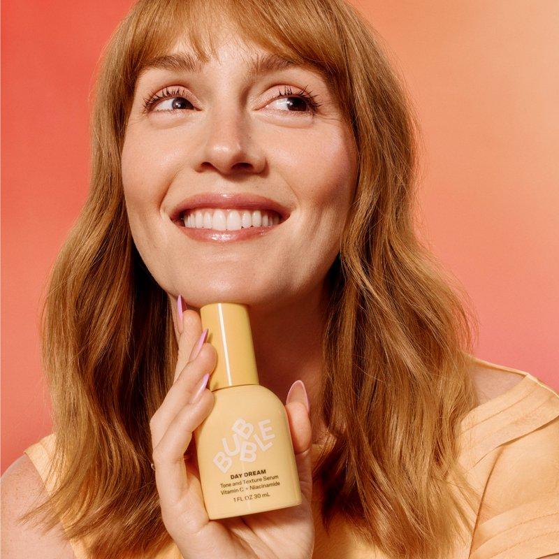 Bubble Skincare Day Dream Serum With Vit C & Niacinamide Even Tone & Dark Spots All Skin Types 1 Fl Oz / 30ml